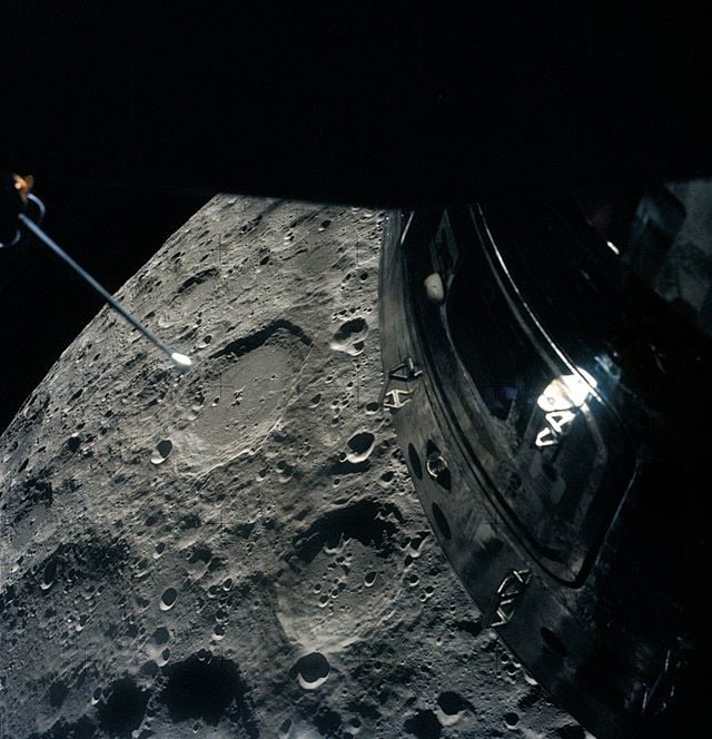 WIKIMEDIA | Une photo de la Lune prise par Apollo 13