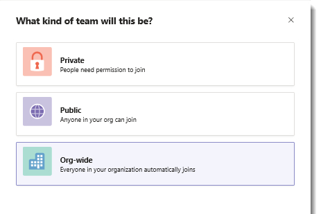 Comment créer une nouvelle équipe dans Microsoft Teams 7 Options Publique et Privée dans Microsoft Teams.