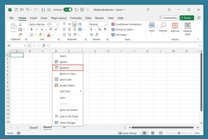 Comment utiliser Microsoft Excel : un guide pour les débutants 13 Renommer une feuille dans Excel.