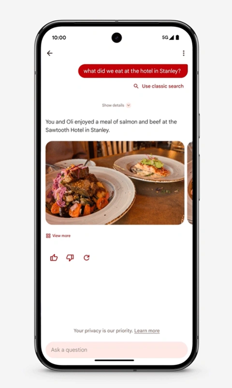 L'accès anticipé à Ask Photos de Google est ici, comment l'obtenir 3 Ask Photos en accès anticipé
