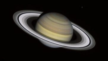 Découverte de 128 nouvelles lunes autour de Saturne, portant son total à 274 : Jupiter battu à plate couture ! 13 La planète aux anneaux Saturne. Crédits : NASA