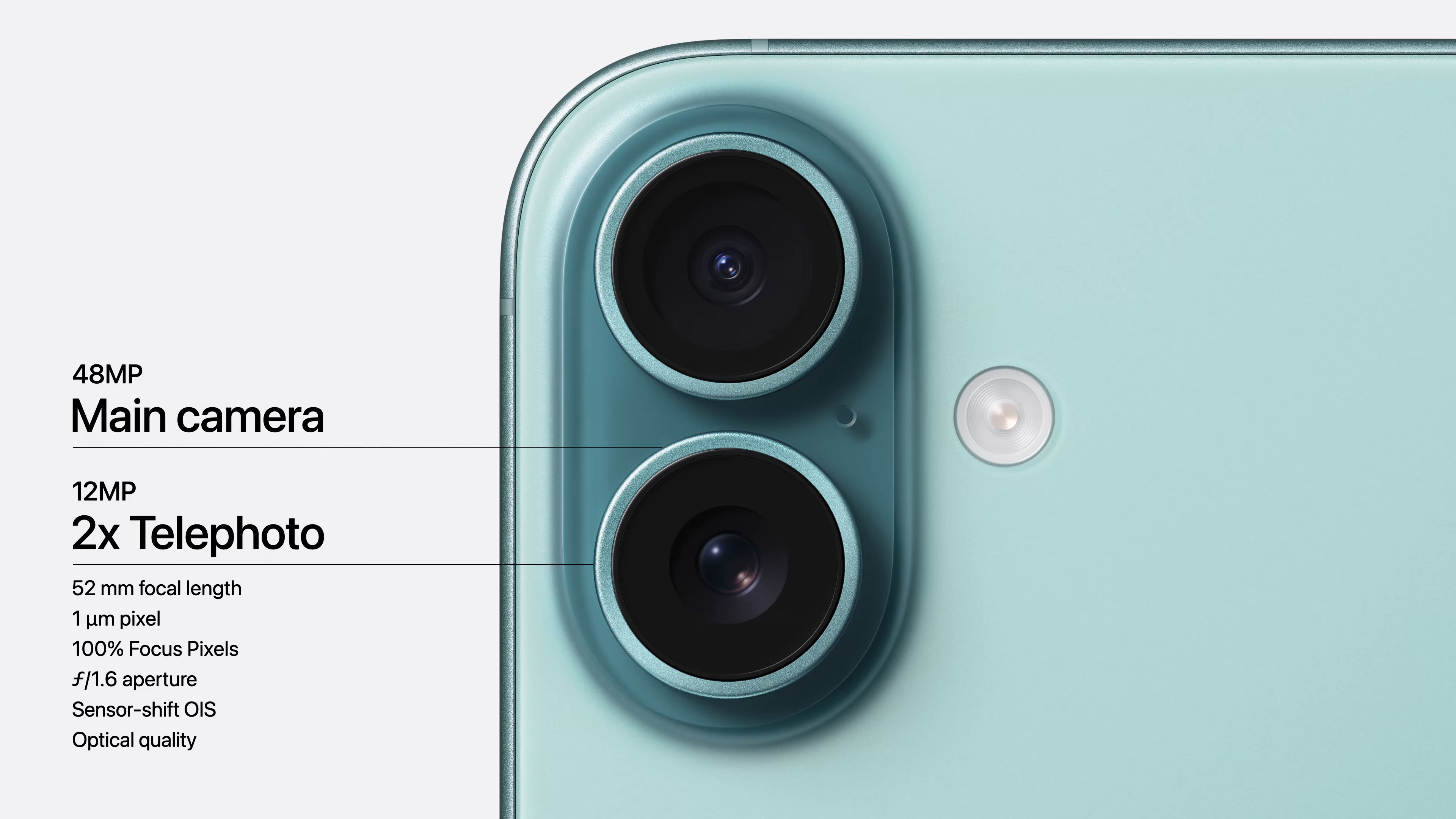 Les objectifs photo des iPhone 16 en détail : contrôles physiques professionnels, améliorations dans l'enregistrement vidéo et changement de capteurs 4 Les caméras des iPhone 16 en détail nouveaux capteurs, intelligence artificielle et contrôles physiques professionnels