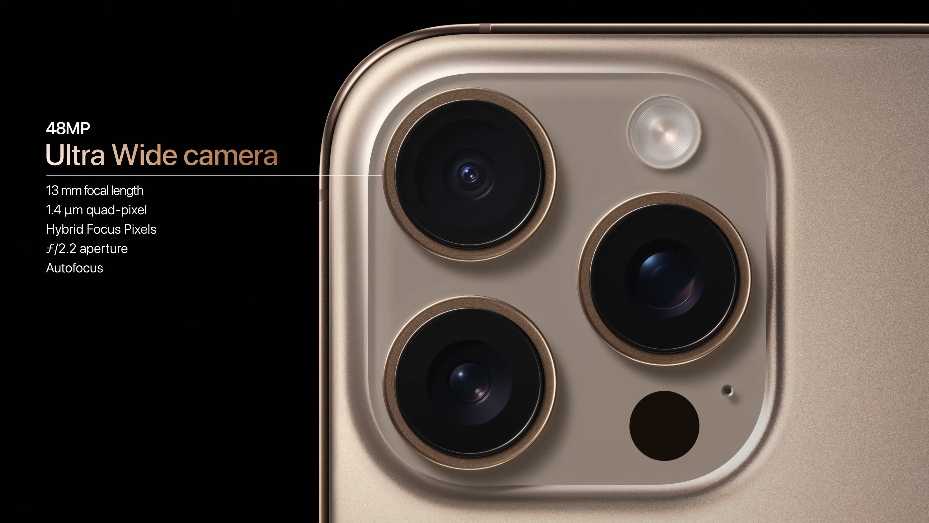 Les objectifs photo des iPhone 16 en détail : contrôles physiques professionnels, améliorations dans l'enregistrement vidéo et changement de capteurs 8 Les caméras des iPhone 16 en détail nouveaux capteurs, intelligence artificielle et contrôles physiques professionnels