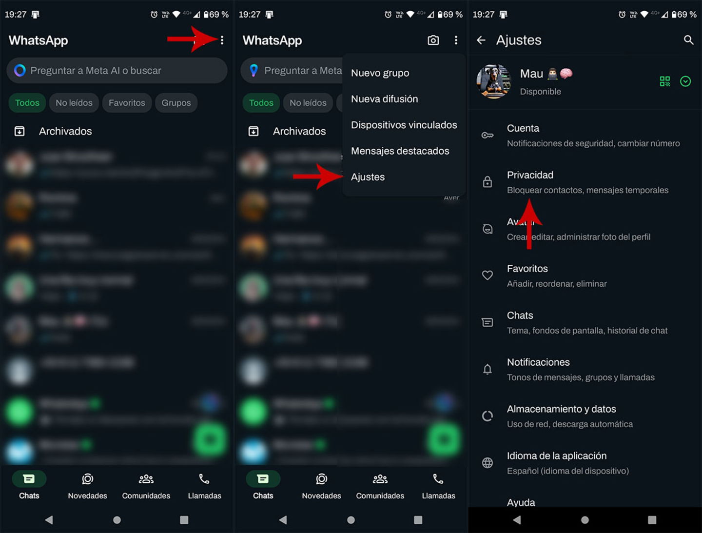 Préfixe +91 sur WhatsApp : d'où cela vient et comment le bloquer 6 Ajuster la confidentialité des appels sur WhatsApp