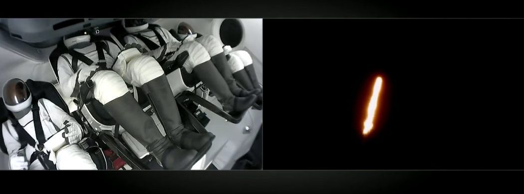 Lancement de Polaris Dawn SpaceX, mission avec la première sortie spatiale de civils : les images 3 Les premières phases du vol de la mission Polaris Dawn de SpaceX après le décollage du Kennedy Space Center de la NASA en Floride / Crédit : SpaceX