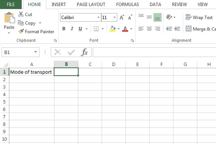 Comment créer une liste déroulante dans Excel 5 Sélection de la cellule pour une liste déroulante sur Microsoft Excel.