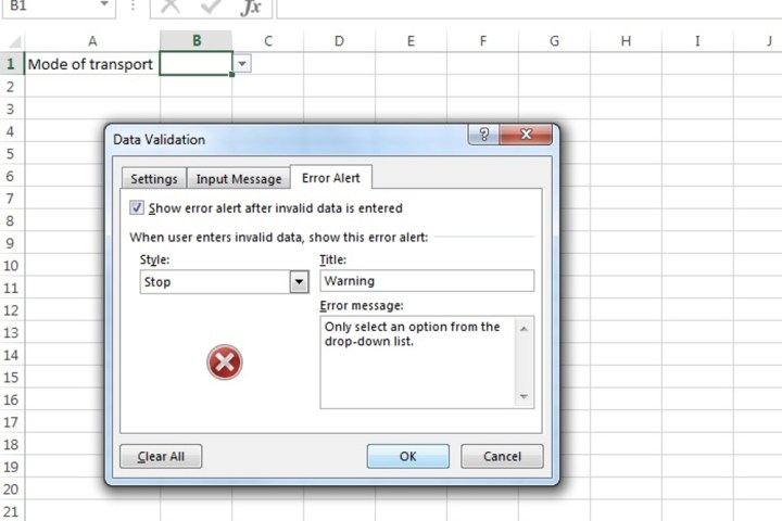 Comment créer une liste déroulante dans Excel 11 Saisie des données pour afficher une alerte d'erreur pour une liste déroulante sur Microsoft Excel.
