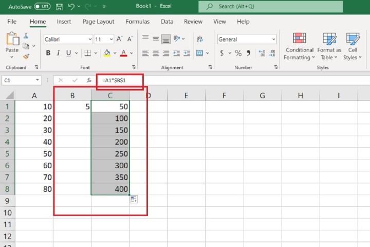Comment multiplier dans Excel 6 comment multiplier dans excel multiplier des nombres par une constante