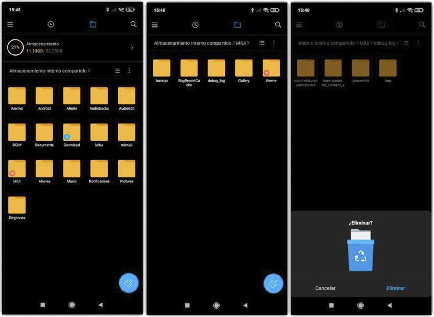 Comment libérer de l'espace de stockage sur un mobile Xiaomi : tout ce