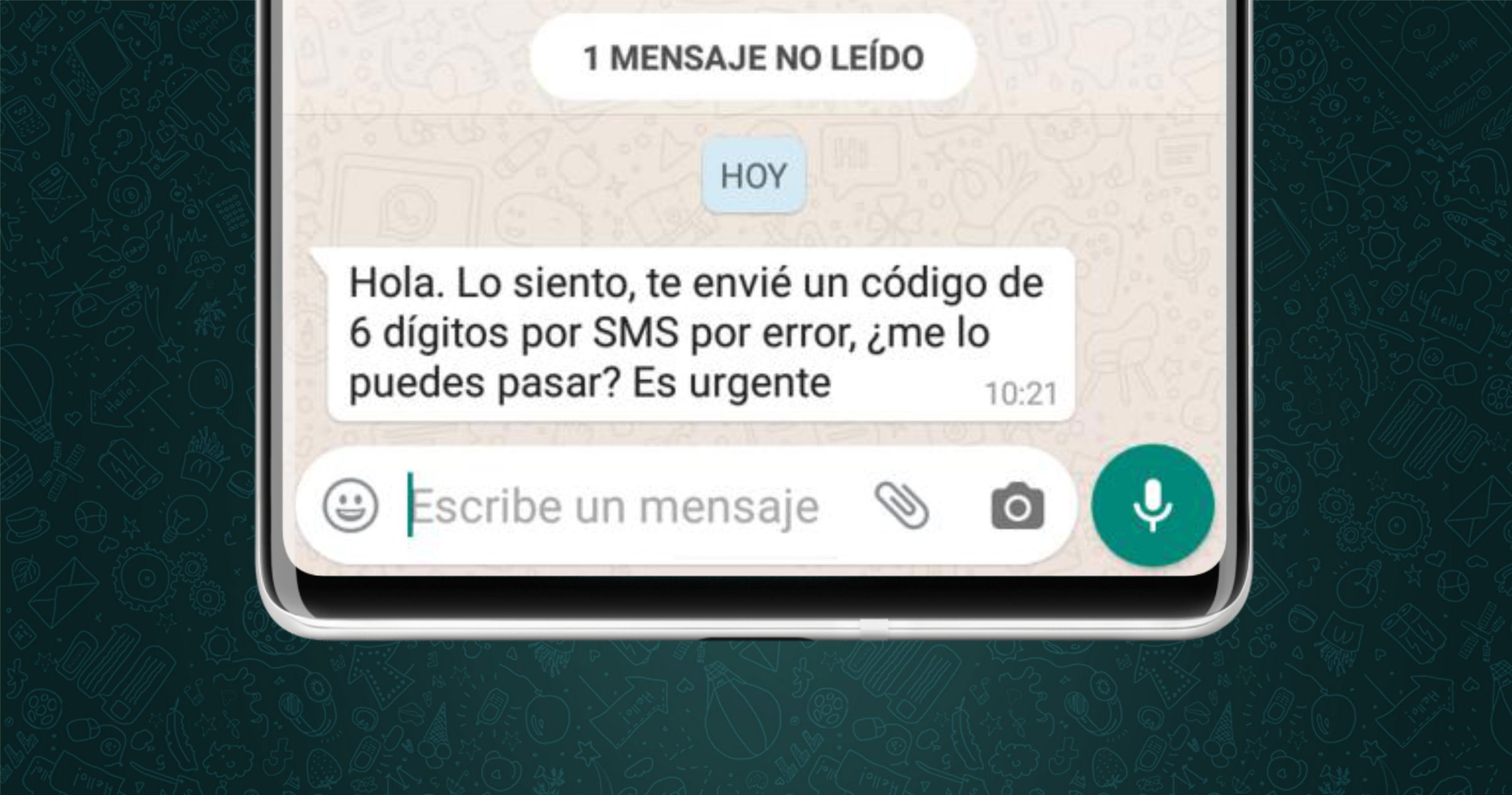 La nouvelle variante de l'escroquerie des six chiffres cherche à te prendre le contrôle de WhatsApp 3 Message d'escroquerie sur WhatsApp