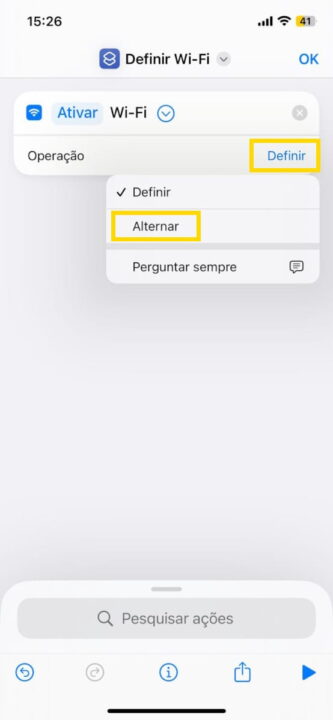 Comment séparer les icônes de Connectivité dans le Centre de Contrôle