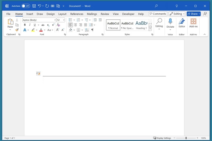 Comment insérer une ligne dans Word 6 Ligne de formatage automatique dans Word