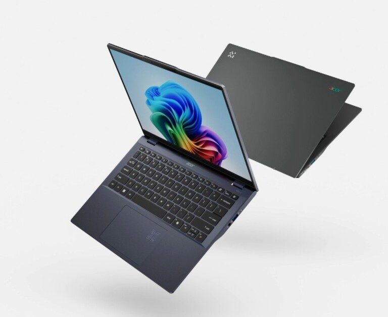 Les meilleurs ordinateurs portables Copilot+: Ce que vous devez prendre en compte lors de l'achat 4 Les nouveaux modèles AI de la série Swift se basent sur des processeurs Intel. (Photo : Acer)