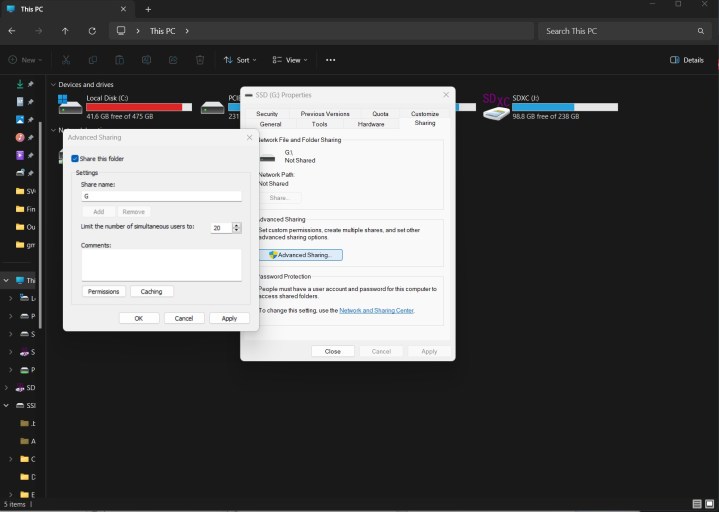 J'ai abandonné le streaming pour un serveur Plex. Je ne reviendrai jamais en arrière 7 Options de partage de dossiers dans Windows 11.