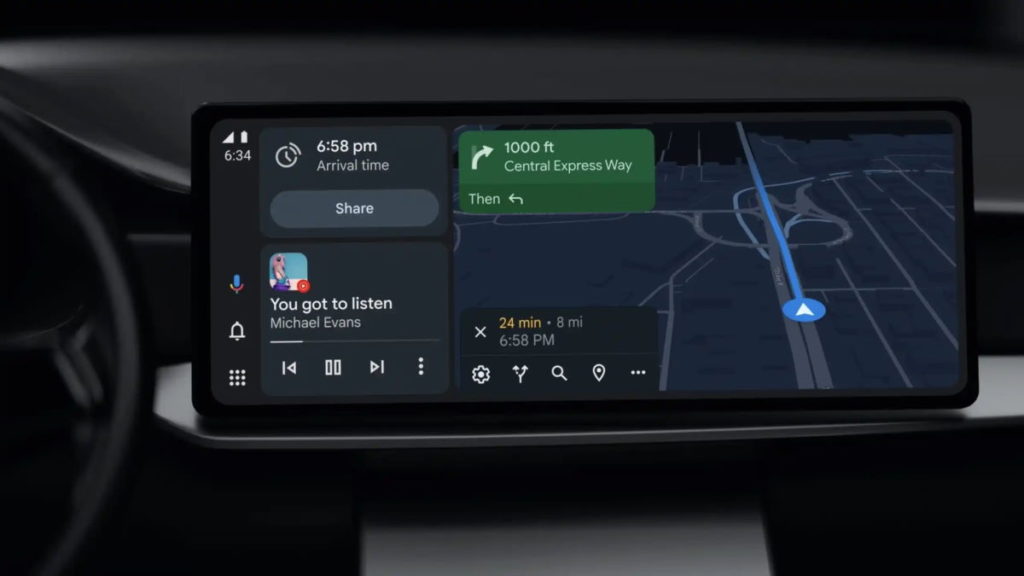 Android Auto Google Maps nouveautés mise à jour version