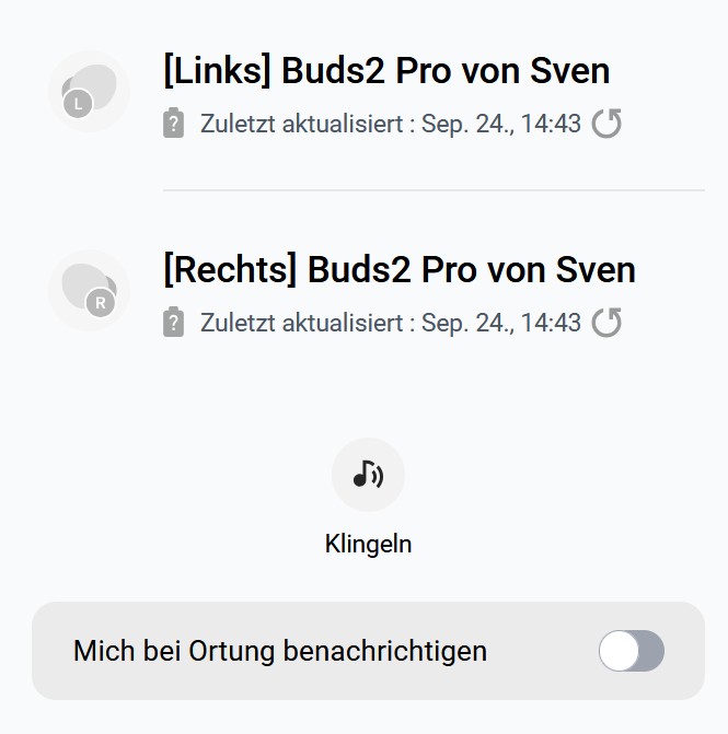 Retrouver vos appareils Samsung facilement avec Smartthings Find ! 7 En fonction de l'appareil, plusieurs options sont disponibles. Si un appareil n'est pas disponible, recevez une notification lors de sa localisation. (Capture d'écran)