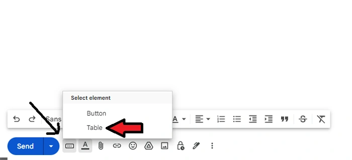 Comment insérer un tableau dans Gmail