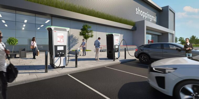 Les stations de recharge alimentent non seulement les voitures électriques, elles dynamisent également les entreprises à proximité 1 Charging stations don