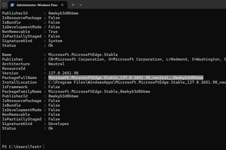 Comment installer et désinstaller Microsoft Edge 10 Another PowerShell command method to uninstall Microsoft Edge.