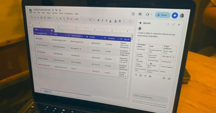 L'augmentation de Google Gemini dans Sheets, plus une nouvelle astuce NotebookLM 1 1727551401 Laugmentation De Google Gemini Dans Sheets Plus Une Nouvelle Astuce.jpg