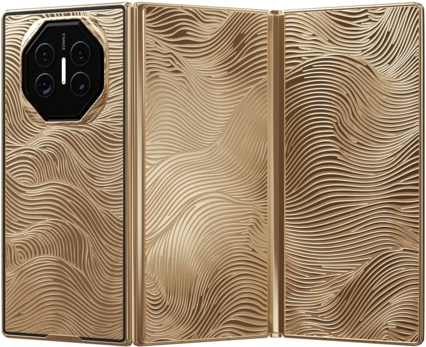 Le HUAWEI Mate XT ne te semblait pas assez cher ? Cette version en or 24 carats coûte 13000 euros 4 Le HUAWEI Mate XT vous semblait trop cher ? Cette version en or 24 carats coûte 13000 euros