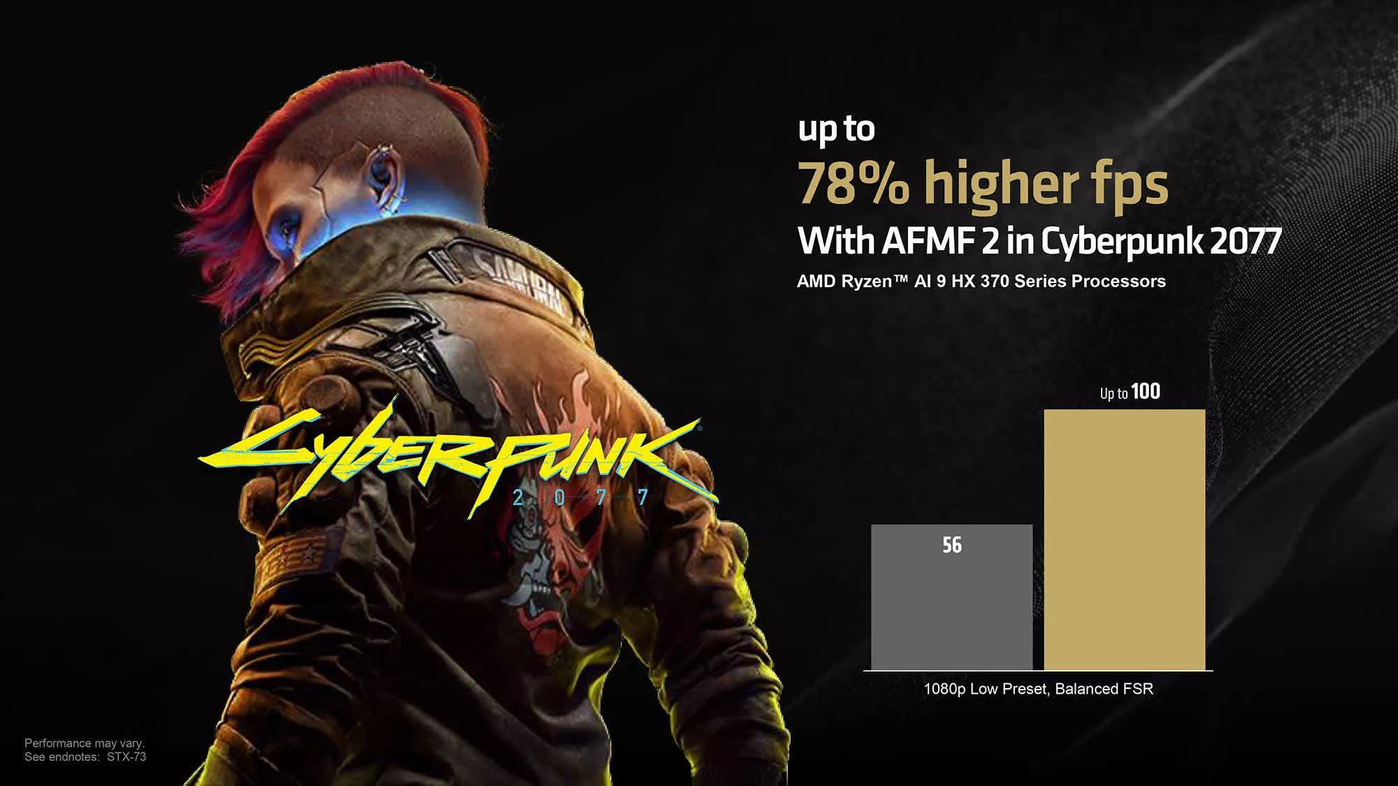 AMD affirme que la nouvelle technologie de génération de frames peut augmenter les performances de Cyberpunk 2077 jusqu'à 78 % 2 AMD affirme que la nouvelle technologie de generation de frames