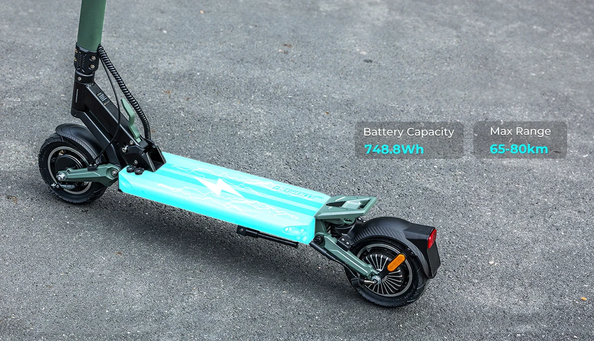 Ausom GX1: La fameuse trottinette électrique enfin disponible en Europe 3 Ausom Gx1 Trottinette électrique Moteur Autonomie