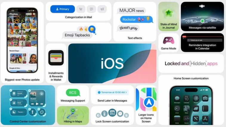Avec iOS 18, il ne sera plus nécessaire d'utiliser ces applications tierces 1 Avec iOS 18, vous n'aurez plus besoin d'utiliser ces applications tierces