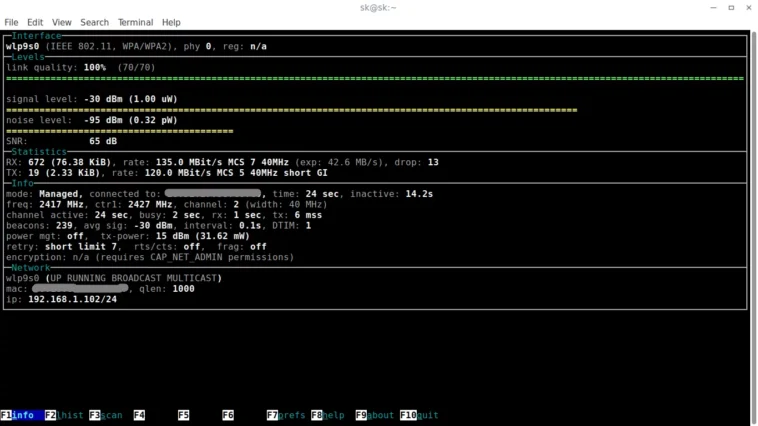 Comment utiliser Wavemon pour surveiller la force du signal WiFi 1 Comment Utiliser Wavemon Pour Surveiller La Force Du Signal Wifi