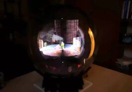 Découvrez Doom en 3D sur un écran holographique volumétrique
