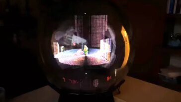 Découvrez Doom en 3D sur un écran holographique volumétrique 22 Découvrez Doom en 3D sur un écran holographique volumétrique