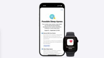 Détection de l'apnée du sommeil sur l'Apple Watch approuvée par la FDA 23 Détection apnée du sommeil dans l'Apple Watch Series 10