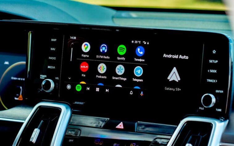 Google Maps a une nouveauté sur Android Auto pour être plus simple à utiliser 1 Google Maps Android Auto bouton arrêt