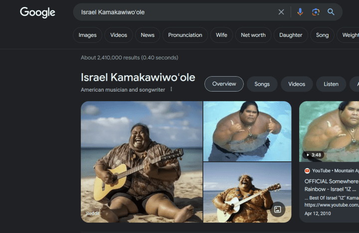 Google commencera à étiqueter les images créées par l'IA dans la recherche 2 Images générées par l'IA apparaissant dans la recherche Google.