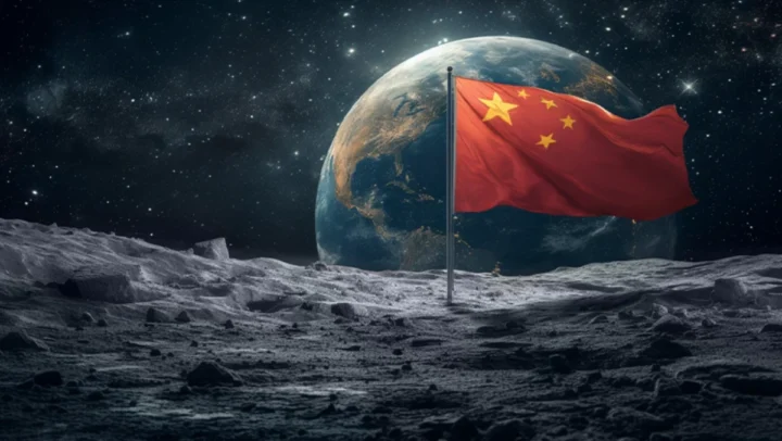 La Chine a réussi quelque chose sur la Lune qui n'avait jamais été fait et que les États-Unis ne pourront pas avoir accès 2 Illustration de la Lune, après que la Chine a dépassé les Américains