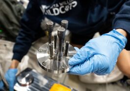 First 3D metal part printed in space is a breakthrough for future long-distance missions