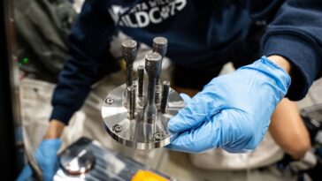 La première version métallique imprimée en 3D dans l'espace est une avancée pour les futures missions longue distance 8 First 3D metal part printed in space is a breakthrough for future long-distance missions