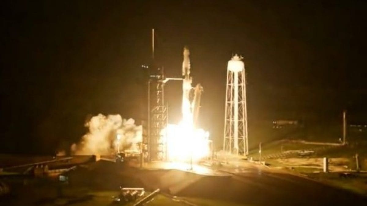 Lancement de Polaris Dawn SpaceX, mission avec la première sortie spatiale de civils : les images 2 Le lancement de la mission Polaris Dawn de Space X, la mission avec laquelle Elon Musk vise à réaliser la première sortie dans l'espace de civils / Crédit : SpaceX