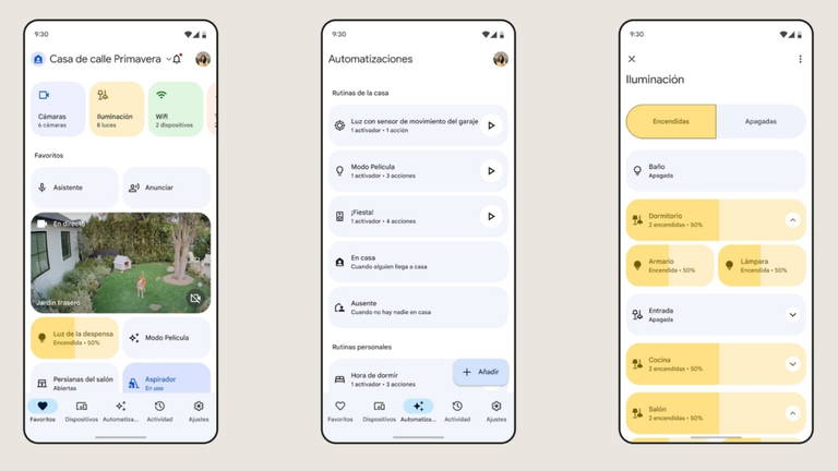 L'application Google Home repense son interface avec une barre de recherche pratique 2 L'application Google Home redessine son interface avec une pratique barre de recherche