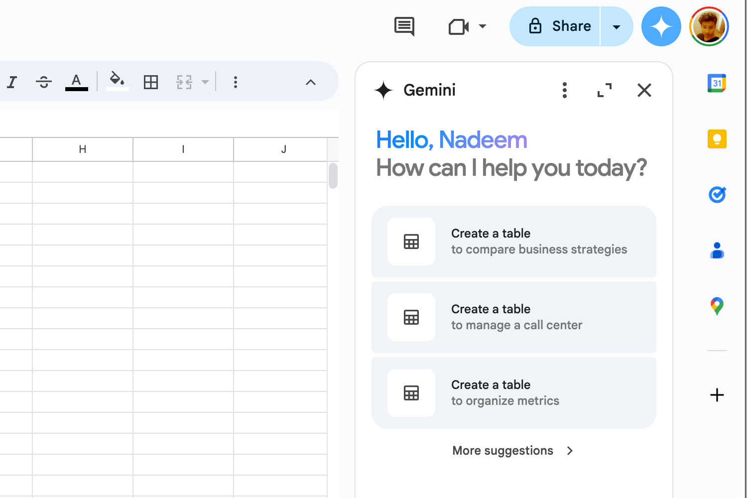L'augmentation de Google Gemini dans Sheets, plus une nouvelle astuce NotebookLM 2 Nouveau format de tableau structuré dans Google Sheets pour Gemini.