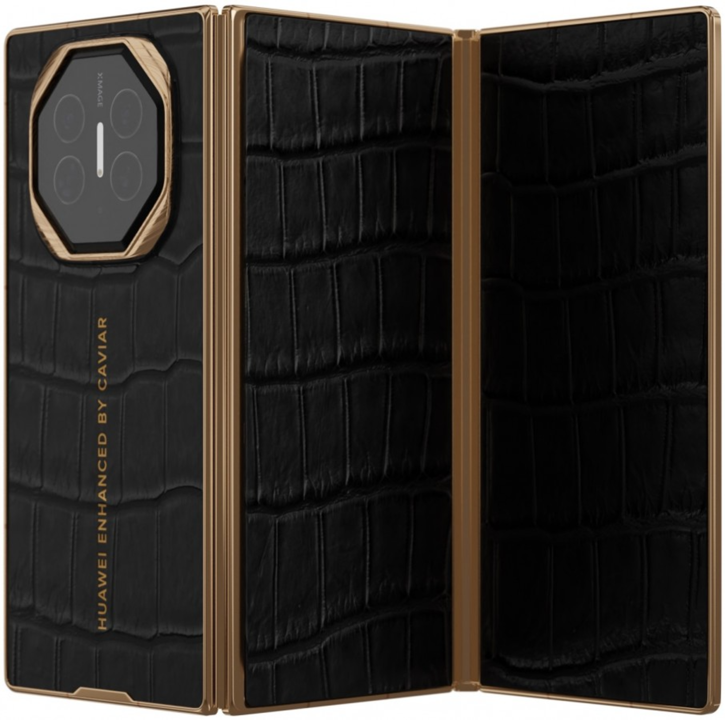 Le HUAWEI Mate XT ne te semblait pas assez cher ? Cette version en or 24 carats coûte 13000 euros 5 Le HUAWEI Mate XT vous semblait trop cher ? Cette version en or 24 carats coûte 13000 euros