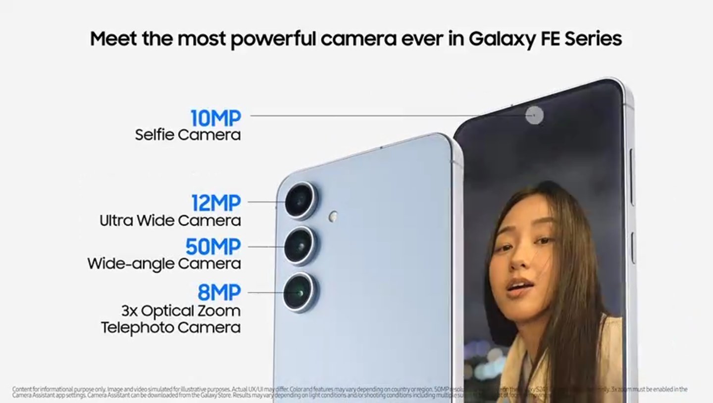 Le Samsung Galaxy S24 FE n'a plus de secrets : cette vidéo révèle tous ses détails 4 Le Samsung Galaxy S24 FE n'a plus de secrets, cette vidéo révèle tous ses détails