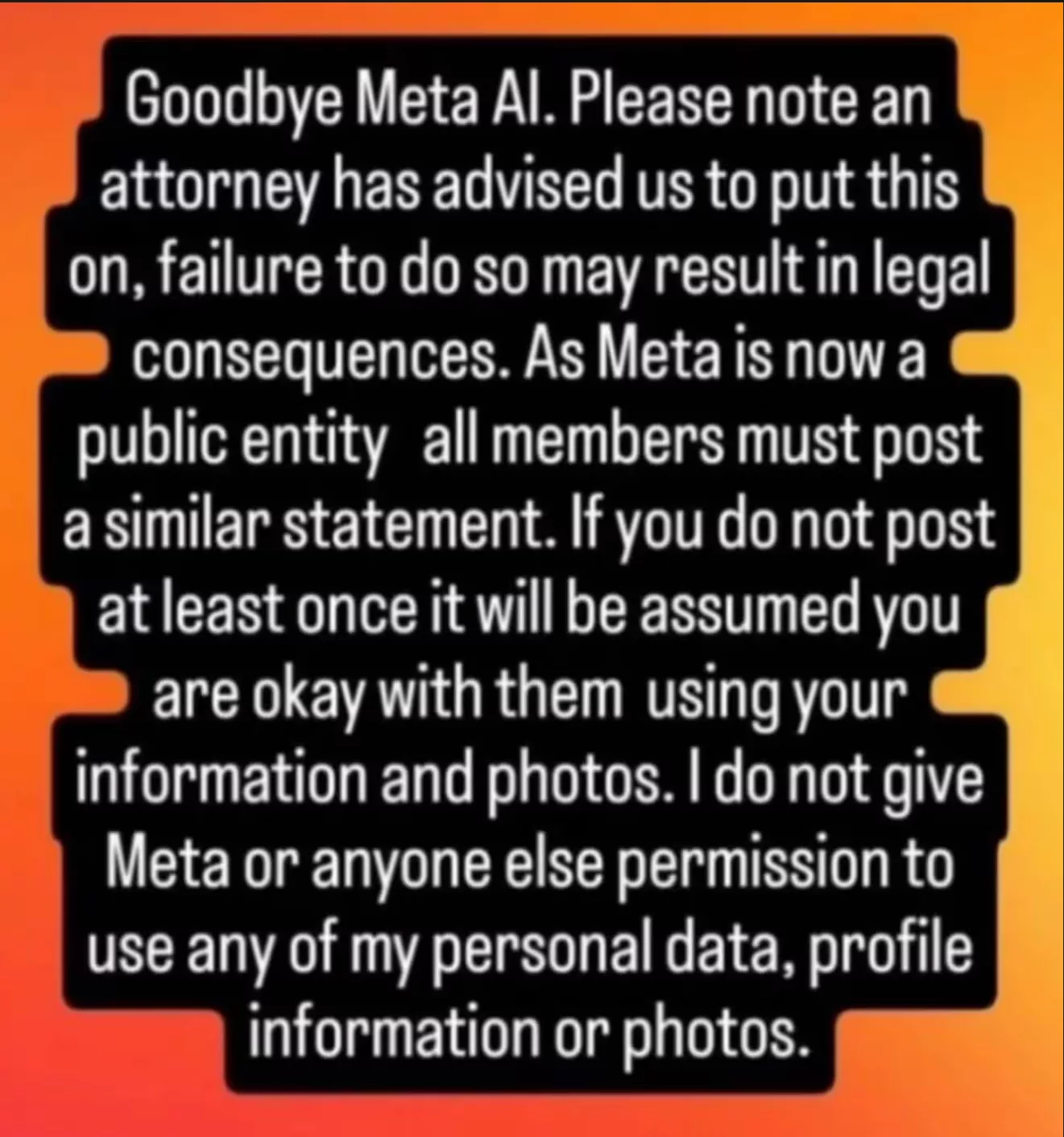 Le message "Au revoir Meta AI" est une arnaque, pourtant des centaines de milliers y ont cru 2 Le message Au revoir Meta AI est une arnaque pourtant