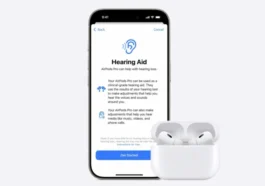 Image de l'information que les AirPods Pro 2 pourront être utilisés comme appareils auditifs