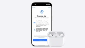 iOS 18.1 active les fonctionnalités des appareils auditifs dans les AirPods Pro 2 28 Image de l'information que les AirPods Pro 2 pourront être utilisés comme appareils auditifs