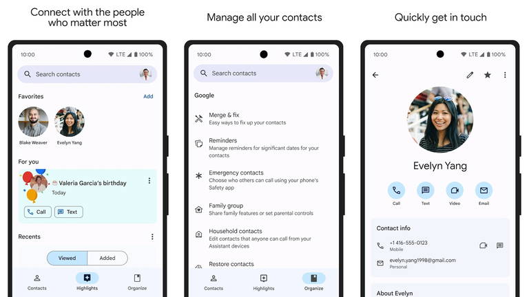 Les Contacts de Google se renouvellent complètement en créant un nouveau contact 2 Les contacts de Google se renouvellent complètement lors de la création d'un nouveau contact