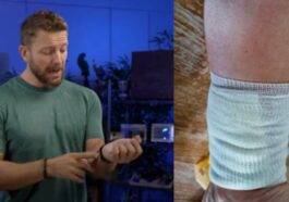 Capture d'écran de la vidéo sur la chaîne YouTube de Maurizio Merluzzo