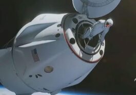 Illustration de la sortie dans l'espace privée de la mission Polaris Dawn / Crédit : SpaceX
