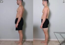 Les effets sur la posture observés par le Youtuber Pigmie, qui a essayé de ne pas s'asseoir pendant une semaine / Crédit : youtube.com/@FocusedLucas