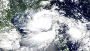 NOAA | Photo satellite de l'ouragan Yagi